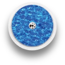 STICKER FREESTYLE LIBRE® 2 / MODELLO Bolle blu [77_1]
