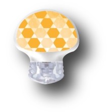 STICKER GUARDIAN / MODEL Orange hexagons [218_11]