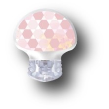 STICKER GUARDIAN / MODEL Pink hexagons [220_11]