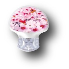 STICKER GUARDIAN / MODELO flores cor de rosa [222_11]