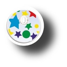 STICKER FREESTYLE LIBRE® 3 / MODEL Colored stars [7_13]