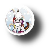 STICKER FREESTYLE LIBRE® 3 / MODELO Unicornio arcoiris [31_13]