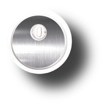 STICKER FREESTYLE LIBRE® 3 / MODÈLE  Aluminium métallique [69_13]