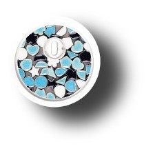 STICKER FREESTYLE LIBRE® 3 / MODELLO Mosaico blu [148_13]