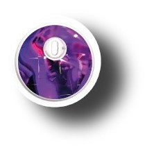 STICKER FREESTYLE LIBRE® 3 / MODEL Electric purple abstract [214_13]
