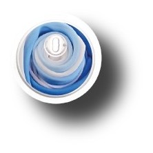 STICKER FREESTYLE LIBRE® 3 / MODELLO Fiore blu [229_13]