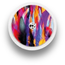 STICKER FREESTYLE LIBRE® 2 / MODEL  Colourful feathers [118_1]