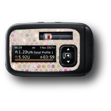 STICKER ACCU-CHEK INSIGHT / MODEL Clear pink siren tail [174_15]