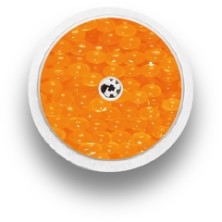STICKER FREESTYLE LIBRE® 2 / MODEL Orange bubbles [125_1]