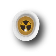 STICKER DEXCOM® G7 / MODELO Sinal de radiação [60_16]