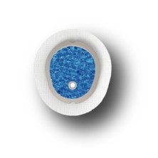 STICKER DEXCOM® G7 / MODELO Burbujas azules [77_16]