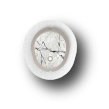 STICKER DEXCOM® G7 / MODÈLE  marbre blanc [93_16]