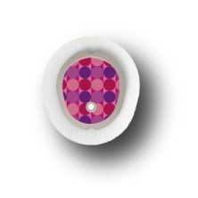 STICKER DEXCOM® G7 / MODEL Pink circles [104_16]