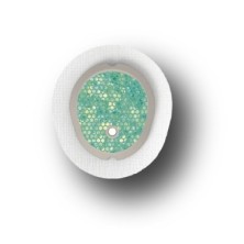 STICKER DEXCOM® G7 / MODELO Cauda verde sirene [176_16]