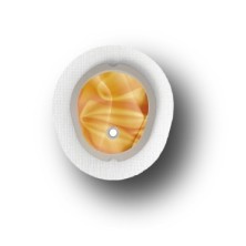 STICKER DEXCOM® G7 / MODÈLE  Tissu orange [211_16]