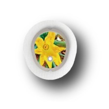 STICKER DEXCOM® G7 / MODELLO Fiore giallo [251_16]