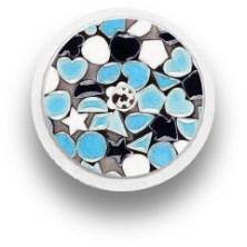 STICKER FREESTYLE LIBRE® 2 / MODELLO Mosaico blu [148_1]
