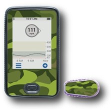 PACK STICKERS DEXCOM® G6 / MODELL Militärgrün [270_7]