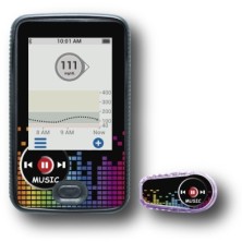 PACK STICKERS DEXCOM® G6 / MODELL Music [274_7]