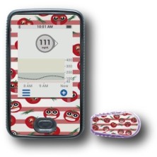 PACK STICKERS DEXCOM® G6 / MODELL Tomaten [278_7]