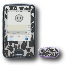 PACK STICKERS DEXCOM® G6 / MODEL Gray leopard [284_7]