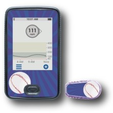 PACK STICKERS DEXCOM® G6 / MODELL Baseball [298_7]