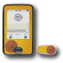 PACK STICKERS DEXCOM® G6 / MODELL Basketball [299_7]