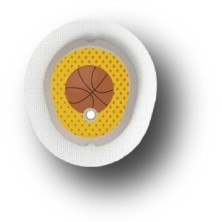 STICKER DEXCOM® G7 / MODÈLE Basket-ball [299_16]