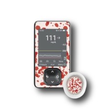 PACK STICKERS DEXCOM® G7 / MODELL Blut [21_18]