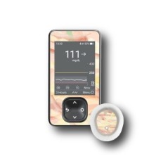 PACK STICKERS DEXCOM® G7 / MODELL Brown Jaspeado [62_18]