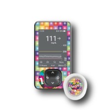 PACK STICKERS DEXCOM® G7 / MODELL Farbige Liebe [64_18]