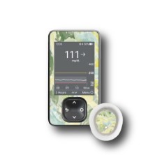 PACK STICKERS DEXCOM® G7 / MODELL Green Jaspeado [68_18]