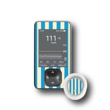 PACK STICKERS DEXCOM® G7 / MODELL Blau nautisch [94_18]