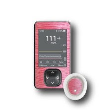 PACK STICKERS DEXCOM® G7 / MODEL Pink rope [111_18]