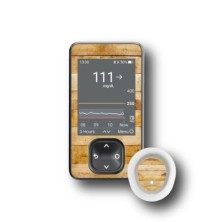 PACK STICKERS DEXCOM® G7 / MODELLO Tarima Wood [121_18]