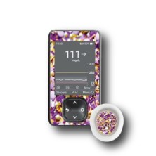 PACK STICKERS DEXCOM® G7 / MODEL Purple sweet balls [128_18]