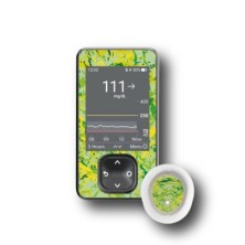 PACK STICKERS DEXCOM® G7 / MODELO Fiesta verde [137_18]