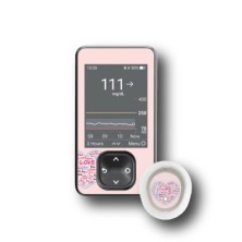 PACK STICKERS DEXCOM® G7 / MODELLO Ama Rosa [157_18]