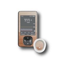 PACK STICKERS DEXCOM® G7 / MODEL Fir wood  [161_18]