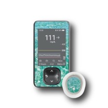 PACK STICKERS DEXCOM® G7 / MODELLO Acqua [165_18]