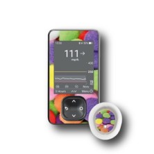 PACK STICKERS DEXCOM® G7 / MODELLO Cotone colorato [171_18]