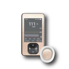 PACK STICKERS DEXCOM® G7 / MODELLO Pelle beig [262_18]