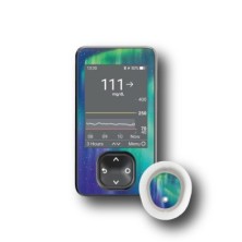 PACK STICKERS DEXCOM® G7 / MODELL Nordlichter [266_18]