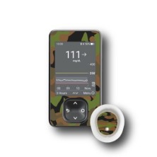 PACK STICKERS DEXCOM® G7 / MODELL Tarnung  [272_18]