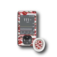 PACK STICKERS DEXCOM® G7 / MODELL Tomaten  [278_18]