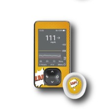 PACK STICKERS DEXCOM® G7 / MODELL Zap  [281_18]