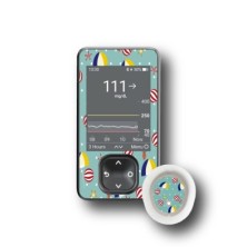 PACK STICKERS DEXCOM® G7 / MODELL Happy  [287_18]