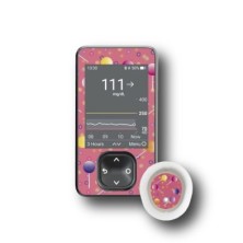 PACK STICKERS DEXCOM® G7 / MODELL Lollipops [288_18]