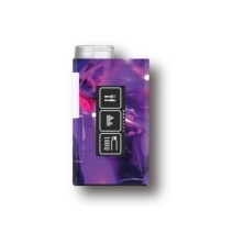 STICKER MYLIFE YPSOPUMP® / MODEL Electric purple abstract [214_20]