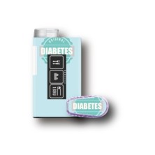 PACK STICKERS MYLIFE YPSOPUMP + DEXCOM® G6  / MODEL Diabetes [57_19]